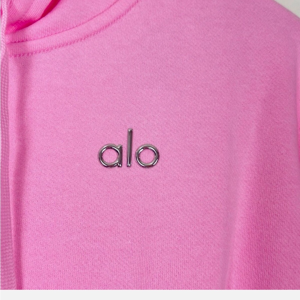 Alo Sweet Pink Accolade Hoodie
